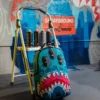 JORGE RODRIGUEZ THE ARTIST COLLAB DRIPS SHARKS Sırt Çantası