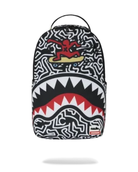 KEITH HARING SKATER SHARK DLXSR Sırt Çantası