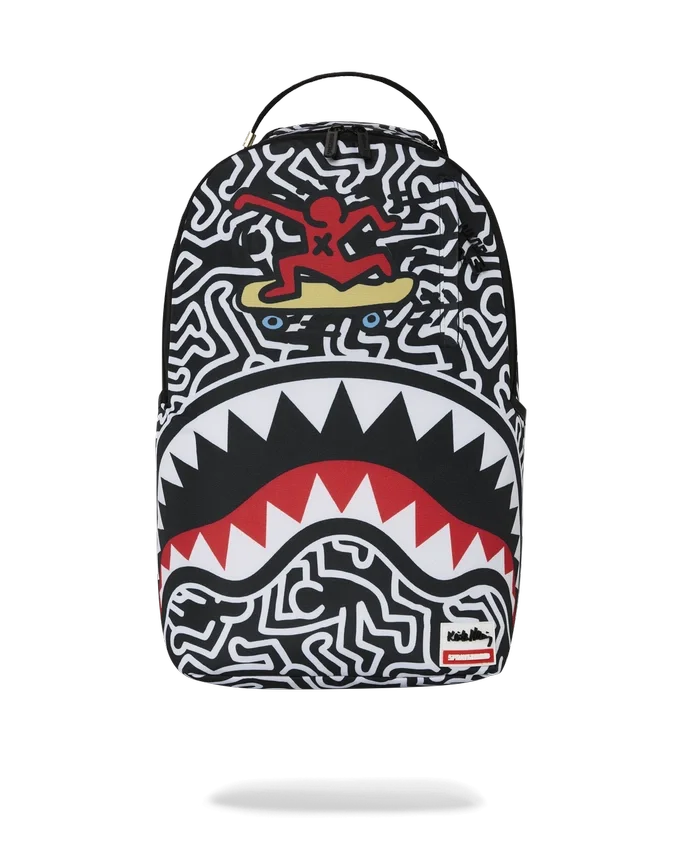 KEITH HARING SKATER SHARK DLXSR Sırt Çantası