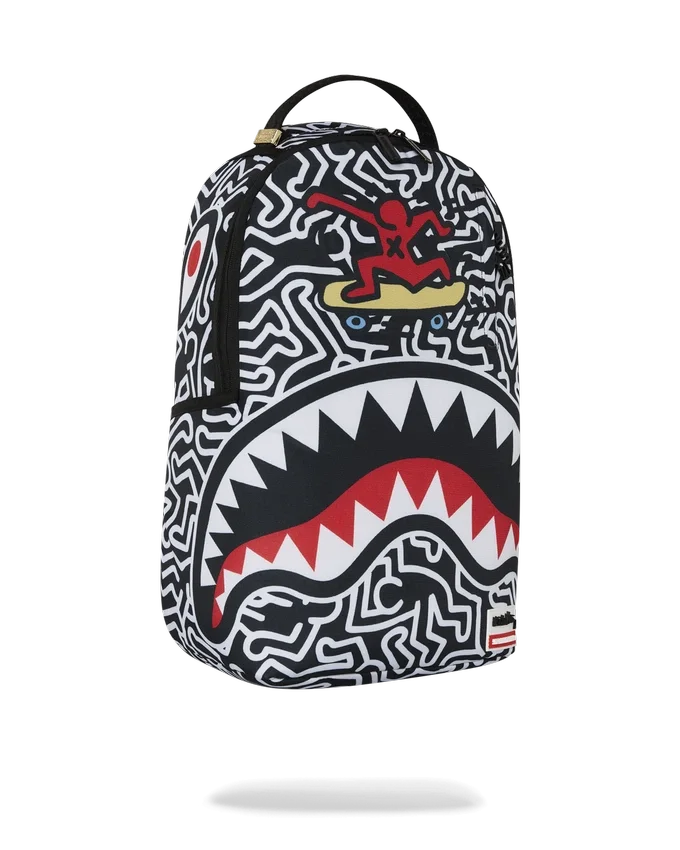 KEITH HARING SKATER SHARK DLXSR Sırt Çantası