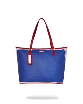 KEITH HARING THE BIG BLUE PURSE Tote Çantalar
