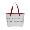 KEITH HARING THE BIG BLUE PURSE Tote Çantalar