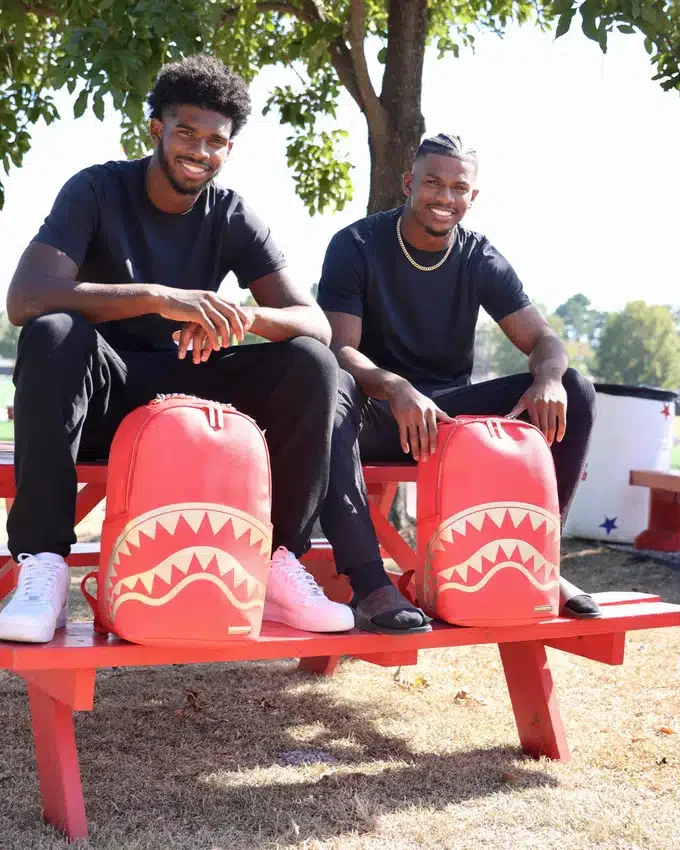 KING OF KINGS SHEDEUR & SHILO SANDERS Shark Sırt Çantası