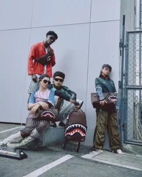 KYOTOKNIT SHARKS IN PARIS Savvy Çapraz Çantalar