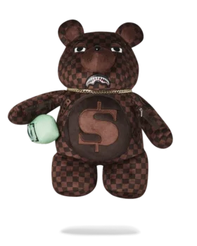 LENTİKÜLER EFEKTLİ MONEYBEAR TEDDYBEAR Sırt Çantası
