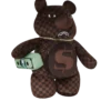 LENTİKÜLER EFEKTLİ MONEYBEAR TEDDYBEAR Sırt Çantası