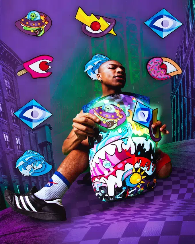 MAD SCIENTIST (6 ÇIKARILABİLİR GÖZ) Sırt Çantası