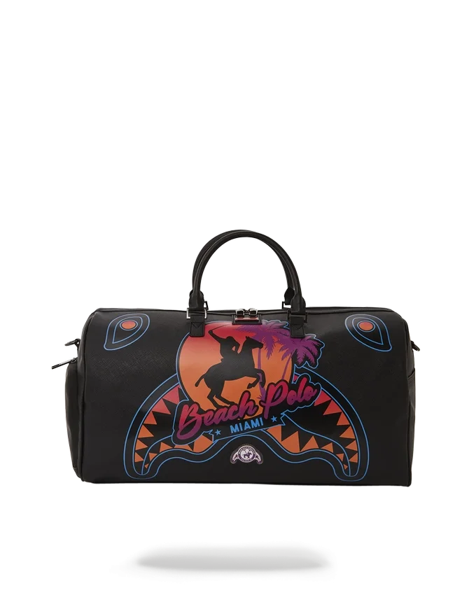 MIAMI BEACH POLO COLLAB Silindir Çantalar (SİYAH)