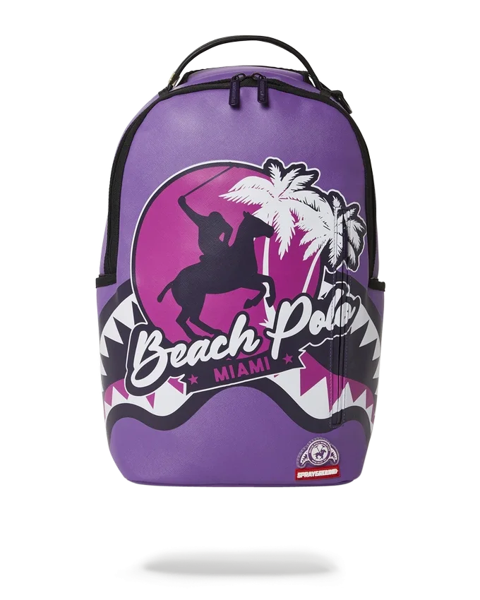 MIAMI BEACH POLO COLLAB Sırt Çantası (DLXV-PURPLE)