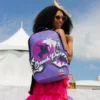 MIAMI BEACH POLO COLLAB Sırt Çantası (DLXV-PURPLE)