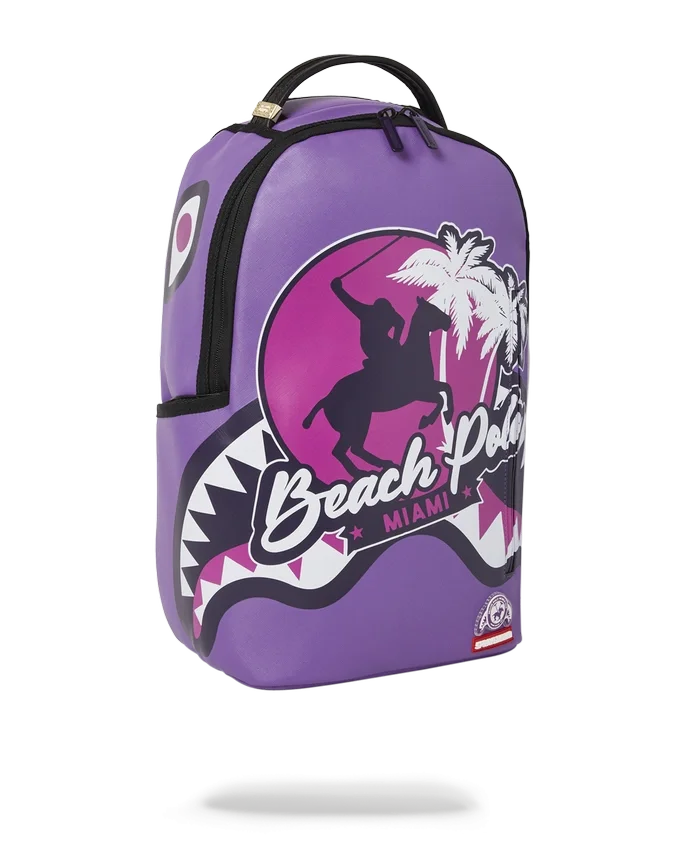 MIAMI BEACH POLO COLLAB Sırt Çantası (DLXV-PURPLE)