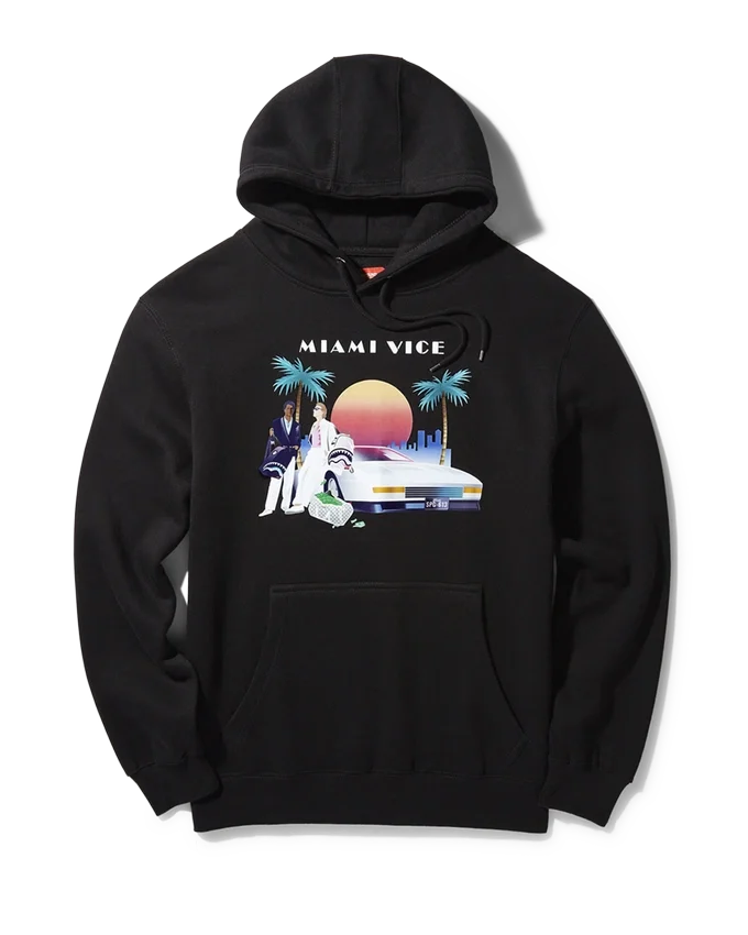 MIAMI VICE KAPÜŞONLU KASK (SİYAH)