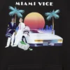 MIAMI VICE KAPÜŞONLU KASK (SİYAH)