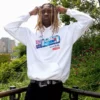 MIAMI VICE KAPÜŞONLU TİŞÖRT (BEYAZ)