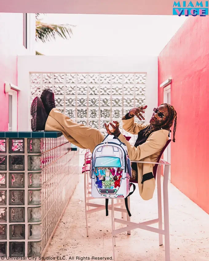 MIAMI VICE WINGS UP Sırt Çantası (DLXV)