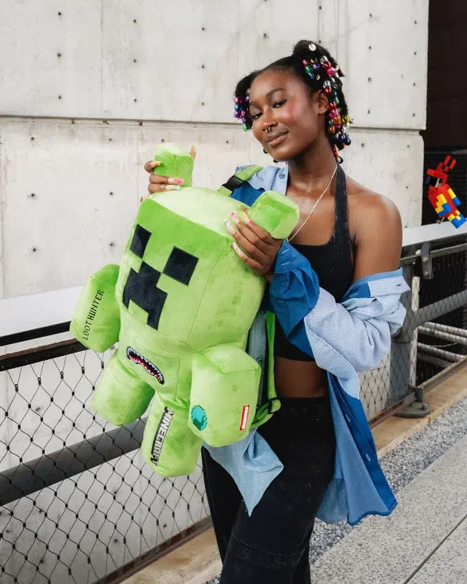 MINECRAFT CREEPER MONEYBEAR Sırt Çantası