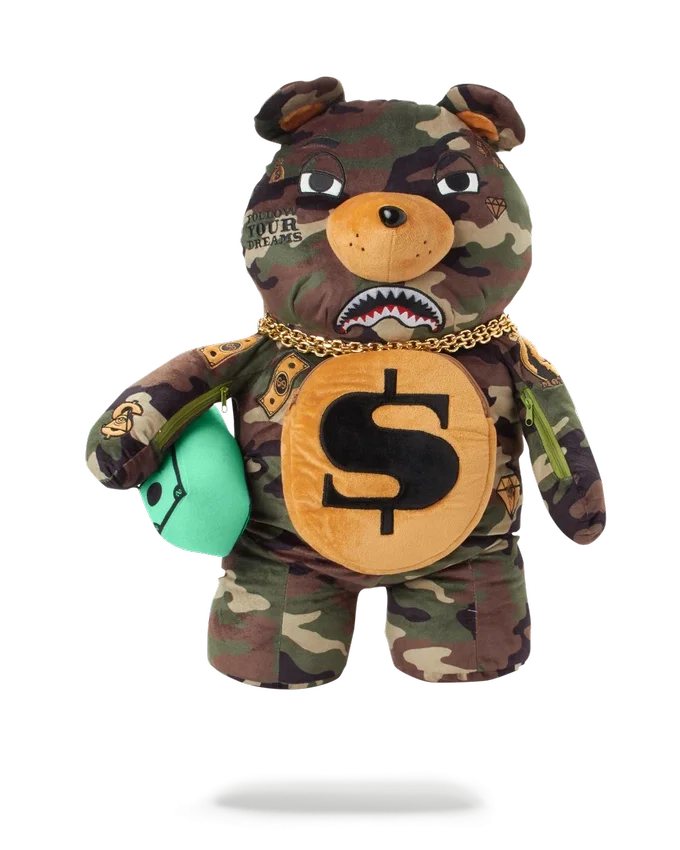 MONEYBEAR Teddy Bear Sırt Çantası