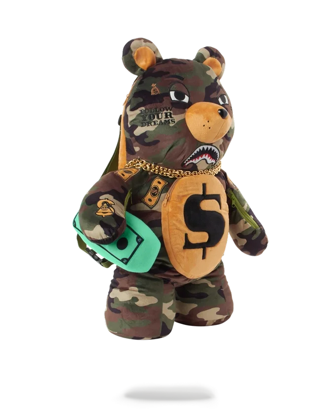 MONEYBEAR Teddy Bear Sırt Çantası