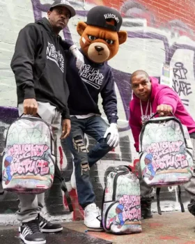NAUGHTY BY NATURE HIP HOP HOORAY 30. YILDÖNÜMÜ İŞBİRLİĞİ Sırt Çantası