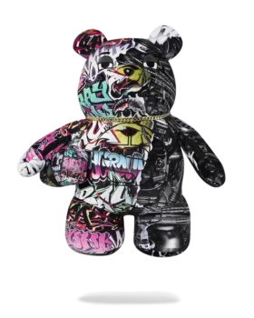NEW CITY ANDROID MONEYBEAR TEDDYBEAR Sırt Çantası