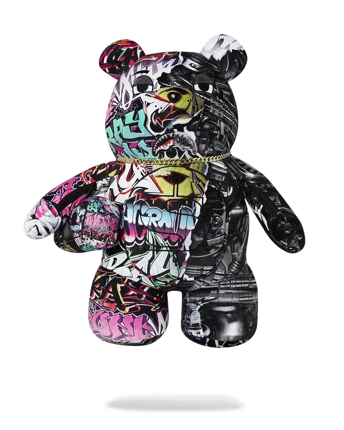 NEW CITY ANDROID MONEYBEAR TEDDYBEAR Sırt Çantası