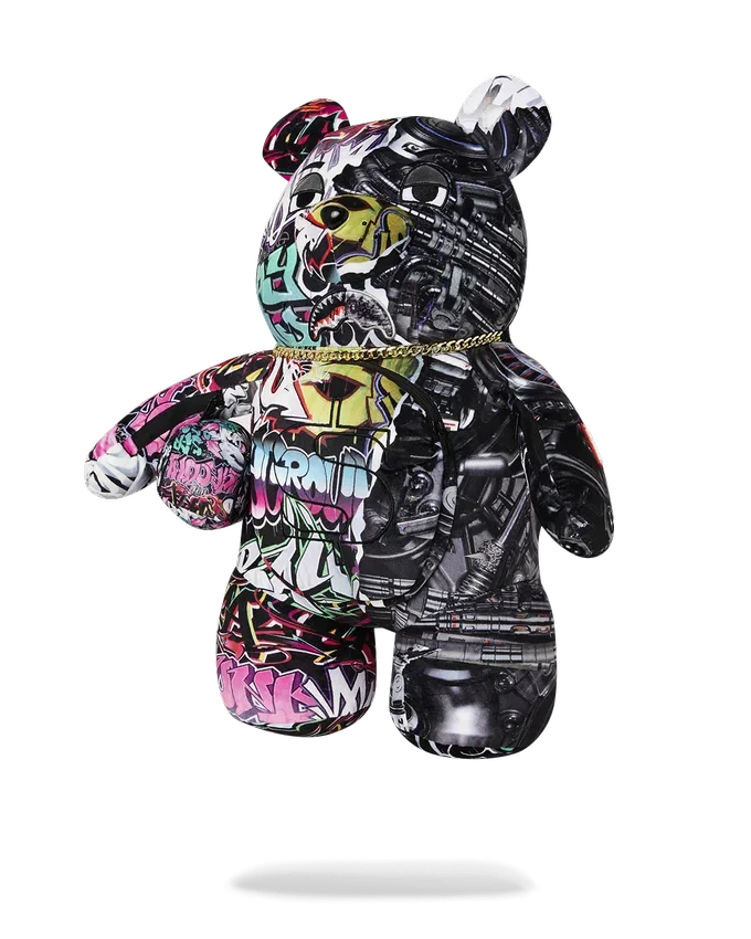 NEW CITY ANDROID MONEYBEAR TEDDYBEAR Sırt Çantası