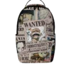 ONE PIECE WANTED Shark POSTERS Sırt Çantası
