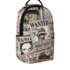 ONE PIECE WANTED Shark POSTERS Sırt Çantası