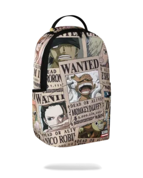 ONE PIECE WANTED Shark POSTERS Sırt Çantası