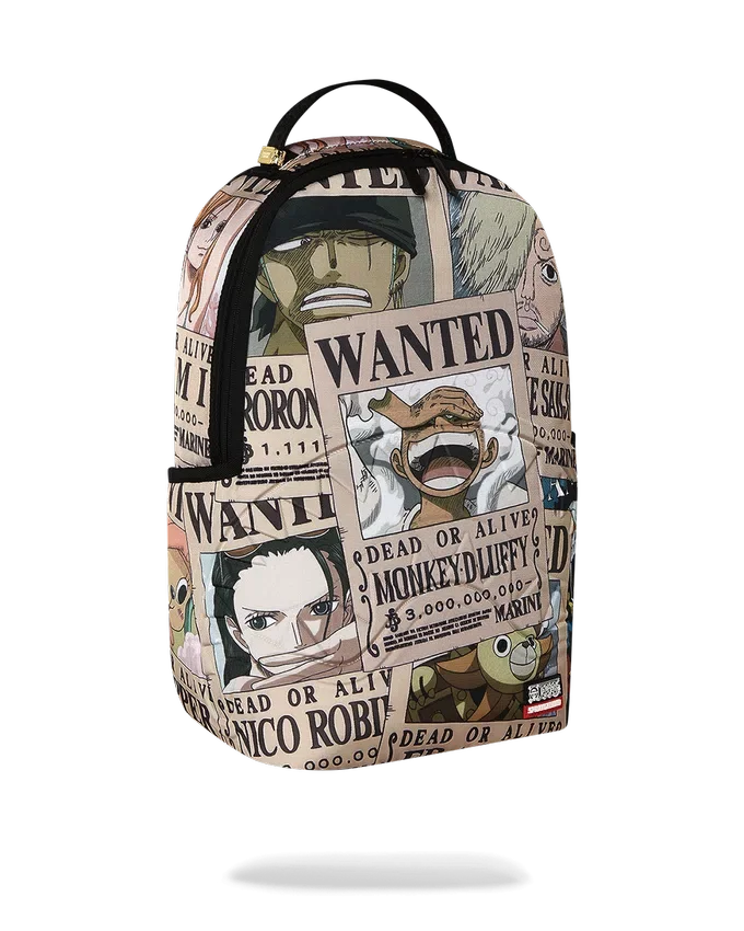 ONE PIECE WANTED Shark POSTERS Sırt Çantası