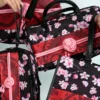 OUKA KENRAN HAYUMI HOKAZANO RESMİ İŞBİRLİĞİ Mini Silindir Çantalar