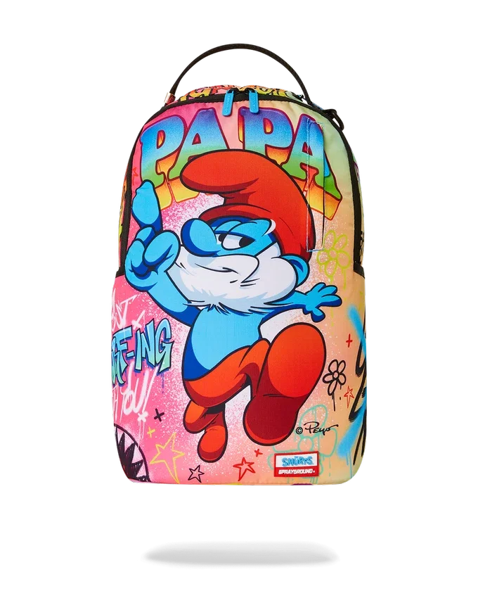 PAPA SMURF ON THE RUN Sırt Çantası