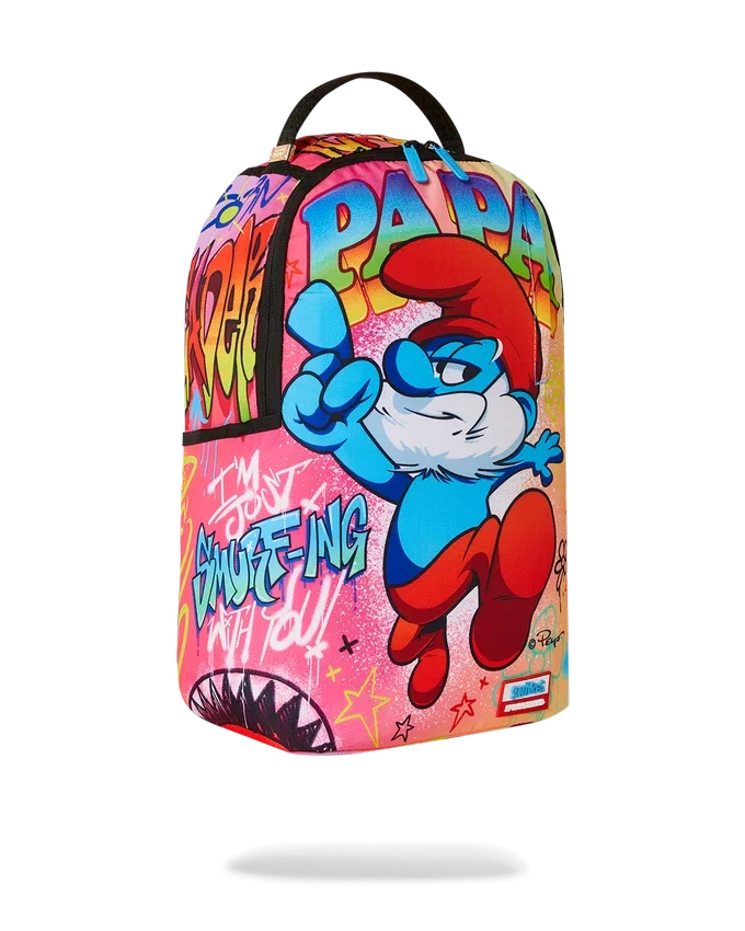 PAPA SMURF ON THE RUN Sırt Çantası
