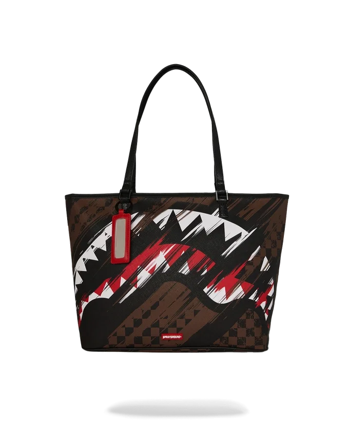 PARIS NIGHT DRIFT TOTE ÇANTASINDAKİ KÖPEKBALIKLARI