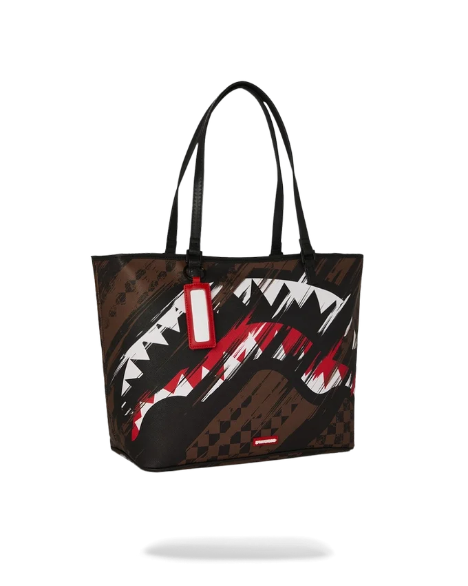 PARIS NIGHT DRIFT TOTE ÇANTASINDAKİ KÖPEKBALIKLARI
