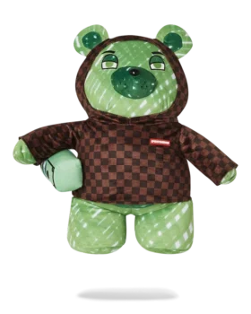 PARİS'TEKİ KÖPEK BALIKLARI FADE AWAY KAPÜŞONLU MONEYBEAR TEDDYBEAR Sırt Çantaları