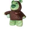 PARİS'TEKİ KÖPEK BALIKLARI FADE AWAY KAPÜŞONLU MONEYBEAR TEDDYBEAR Sırt Çantaları