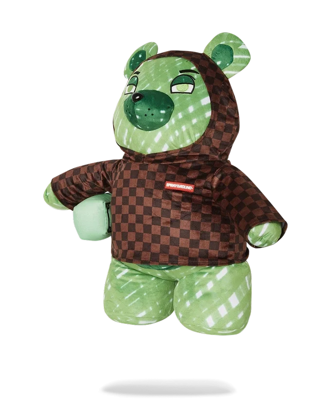 PARİS'TEKİ KÖPEK BALIKLARI FADE AWAY KAPÜŞONLU MONEYBEAR TEDDYBEAR Sırt Çantaları
