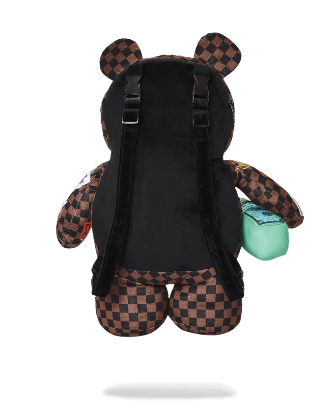PARİS'TEKİ KÖPEKBALIKLARI THE RIZZ MONEYBEAR TEDDYBEAR Sırt Çantası