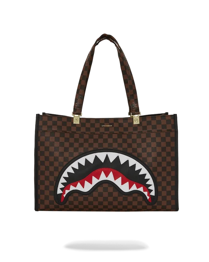 PARİS'TEKİ SAWTOOTH SHARKS TORTUGA TOTE ÇANTA