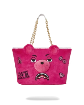 PELUŞ MONEYBEAR Tote Çanta (PEMBE)