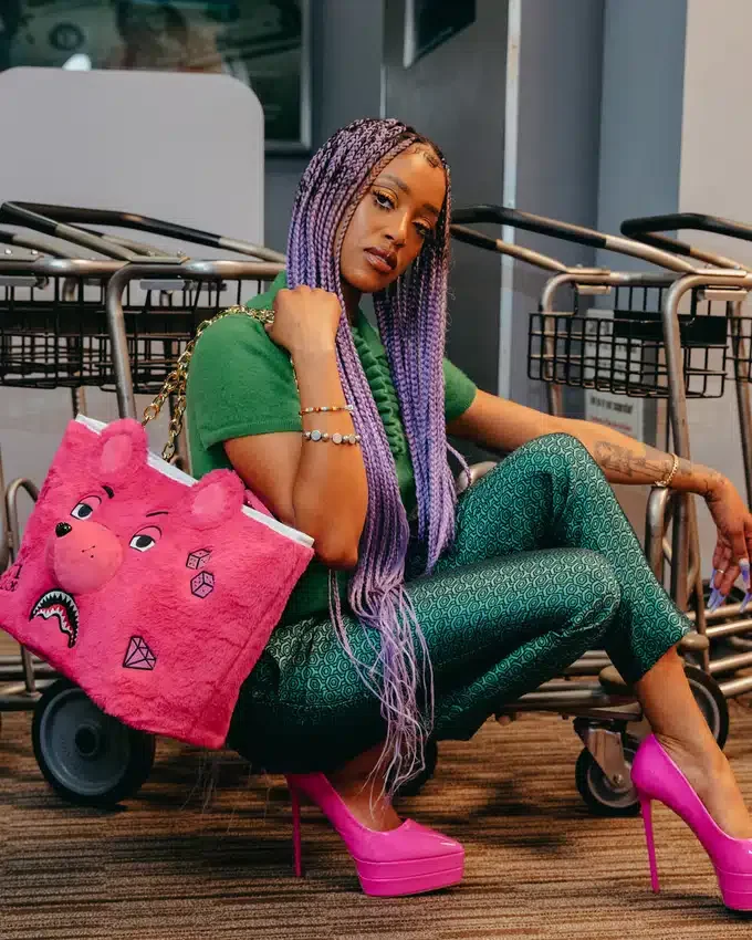PELUŞ MONEYBEAR Tote Çanta (PEMBE)