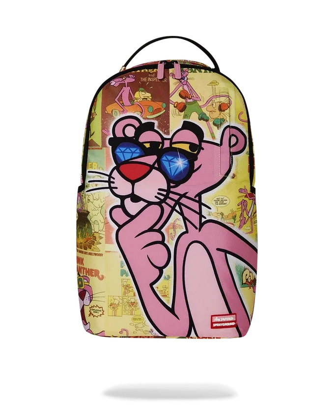 PEMBE PANTER ELMAS GÖZLÜKLÜ Sırt Çantası