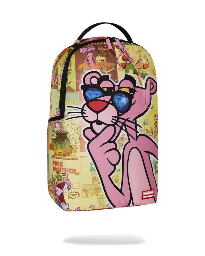 PEMBE PANTER ELMAS GÖZLÜKLÜ Sırt Çantası