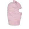 PEMBE POLAR AYI KULAKLILI KAR MASKELERİ