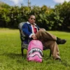 PINK CAMOCHECK Sırt Çantası