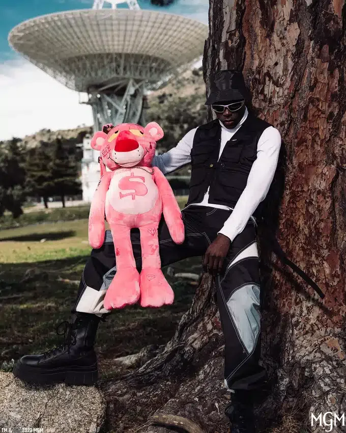 PINK PANTHER UP TO NO GOOD Teddy Bear Sırt Çantası
