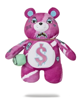 PINK PUNK MONEYBEAR TEDDYBEAR Sırt Çantası