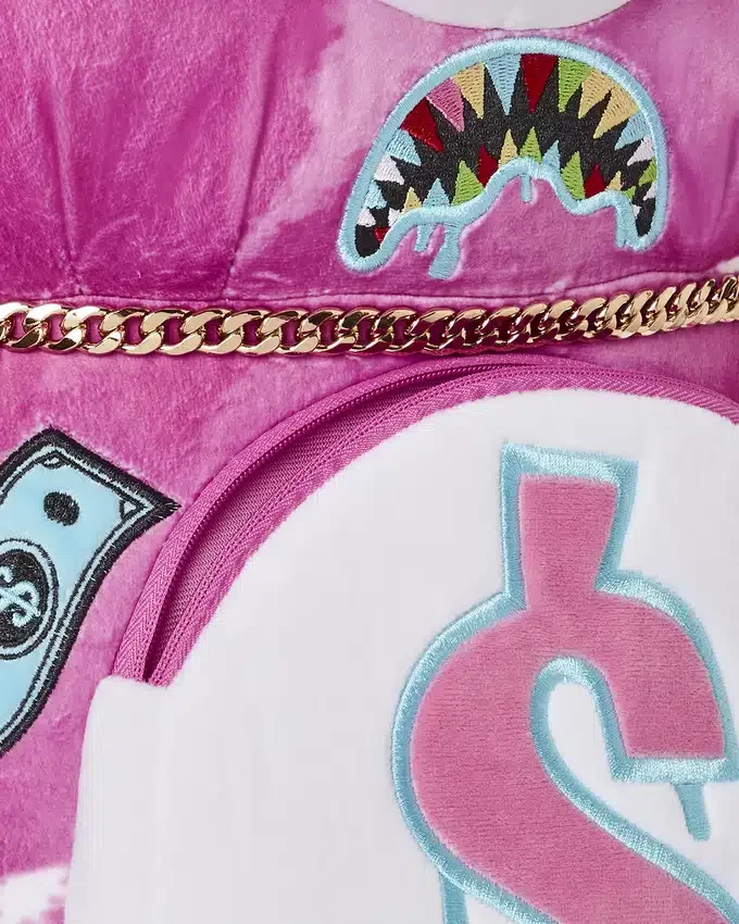 PINK PUNK MONEYBEAR TEDDYBEAR Sırt Çantası