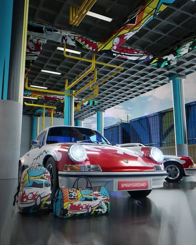 PORSCHE 1972 İŞBİRLİĞİ Silindir Çantası (SADECE 1.911 ADET ÜRETİLMİŞTİR)